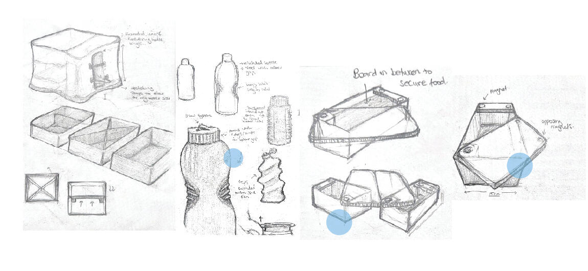Sketches exploring ideas Sketches exploring ideas